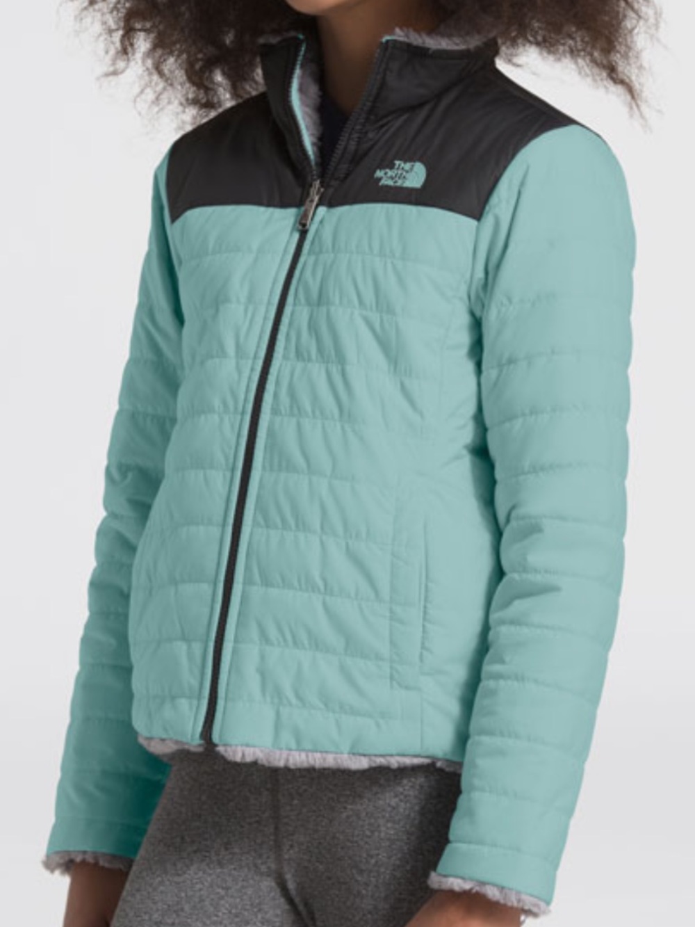 The North Face Girls Reversible Mossbud Jacket XXS (5)